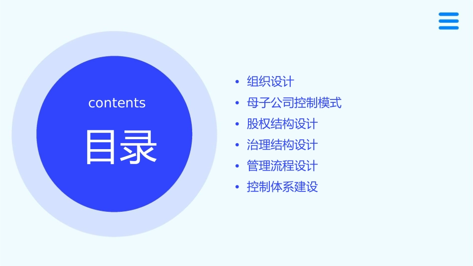 某股份公司组织设计及母子公司控制建议方案课件_第2页