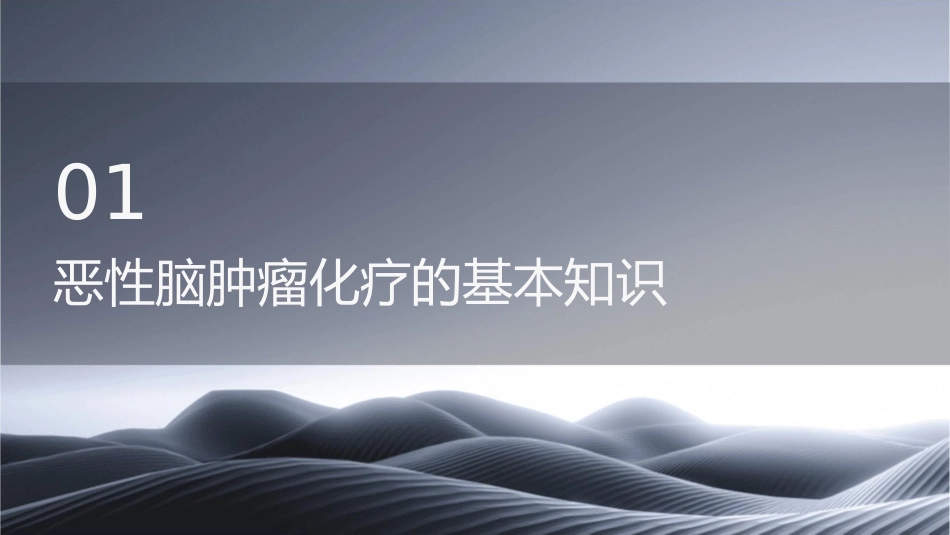 恶性脑肿瘤化疗的方案护理课件_第3页