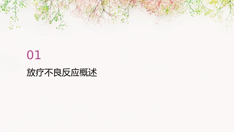 放疗不良反应用药课件_第3页
