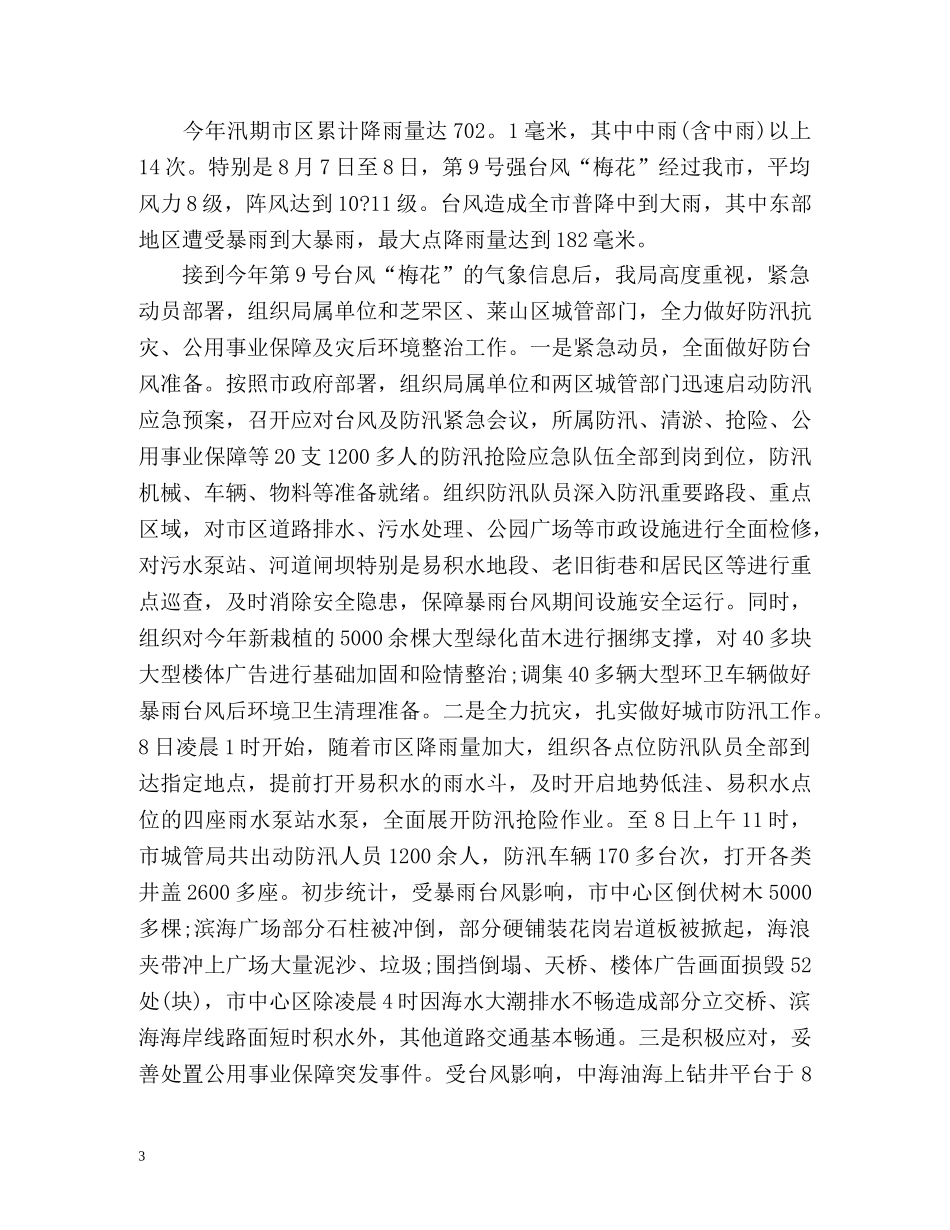 防汛工作总结2 _第3页