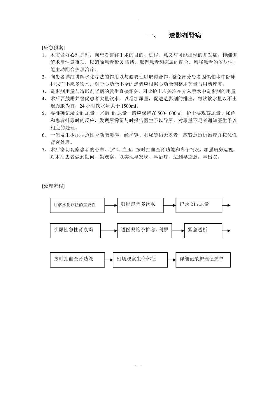介入并发症应急预案与处理流程_第1页
