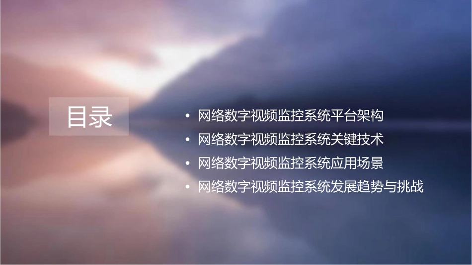 网络数字视频监控系统平台介绍课件_第2页
