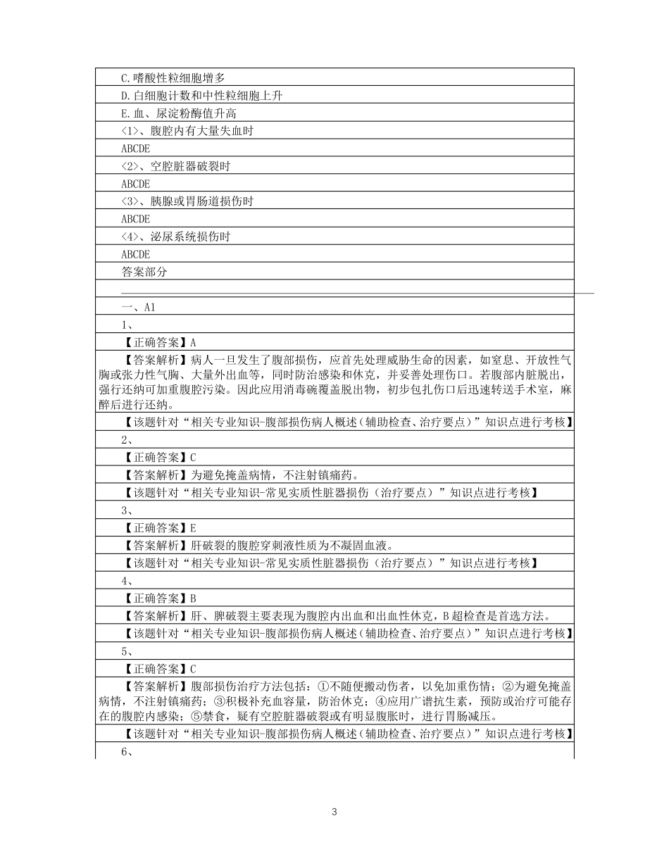 腹部损伤病人的护理_第3页