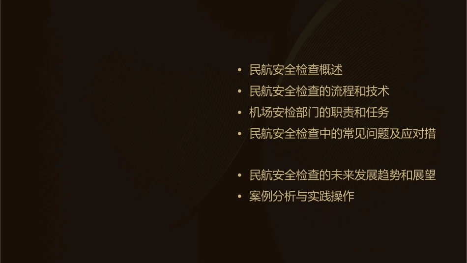 机场安检部门民航安全检查课件_第2页