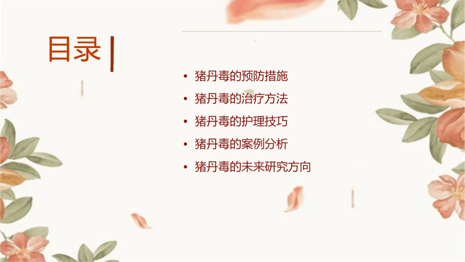 猪丹毒护理课件_第2页
