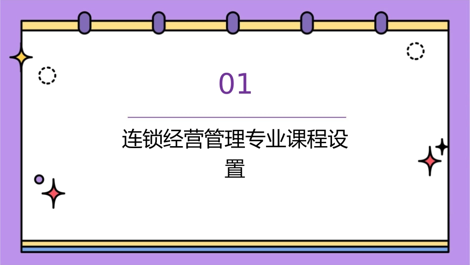 连锁经营管理专业课程设置及实训建设方案课件_第3页