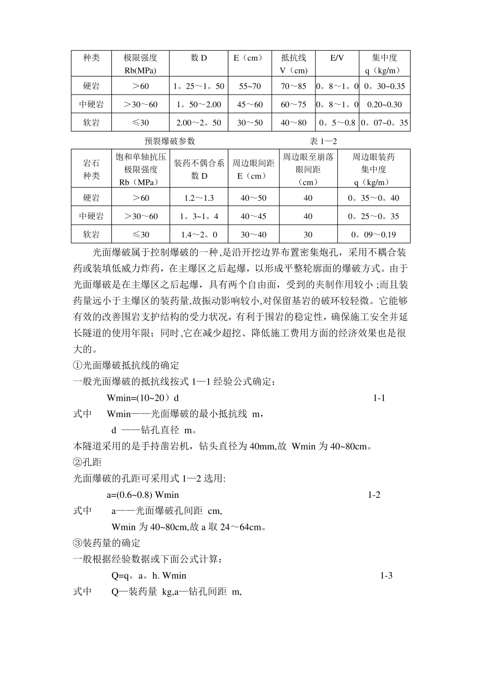 隧道开挖爆破施工方案_第2页