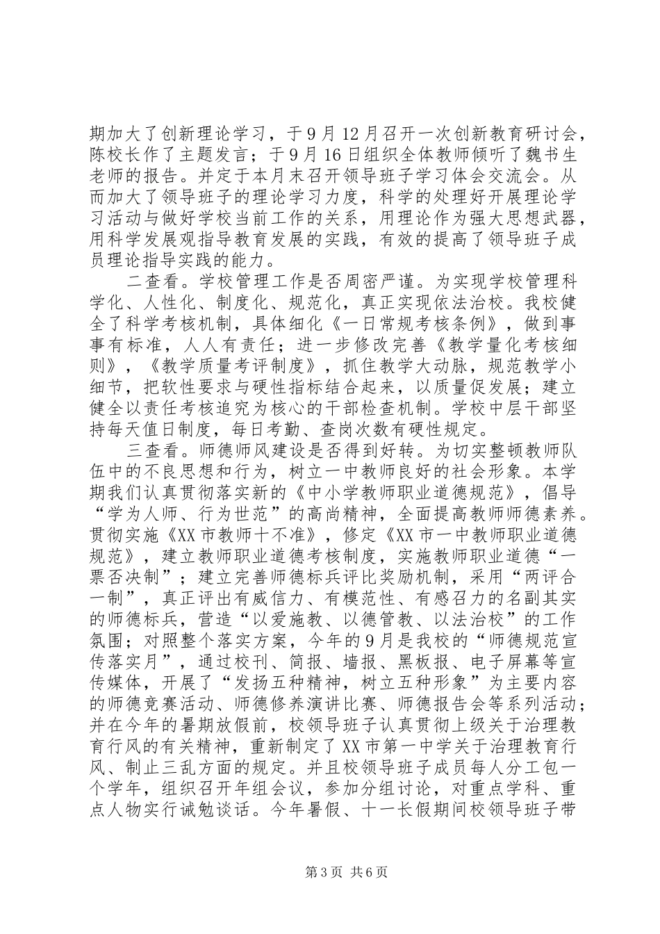 整改落实及“回头看”工作情况汇报_第3页