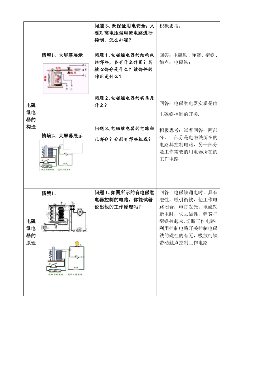 电磁铁电磁继电器教学设计_第2页