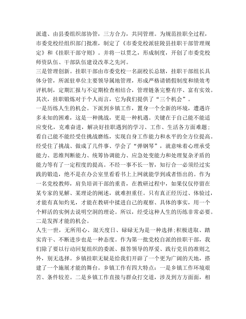 挂职工作总结 _第2页