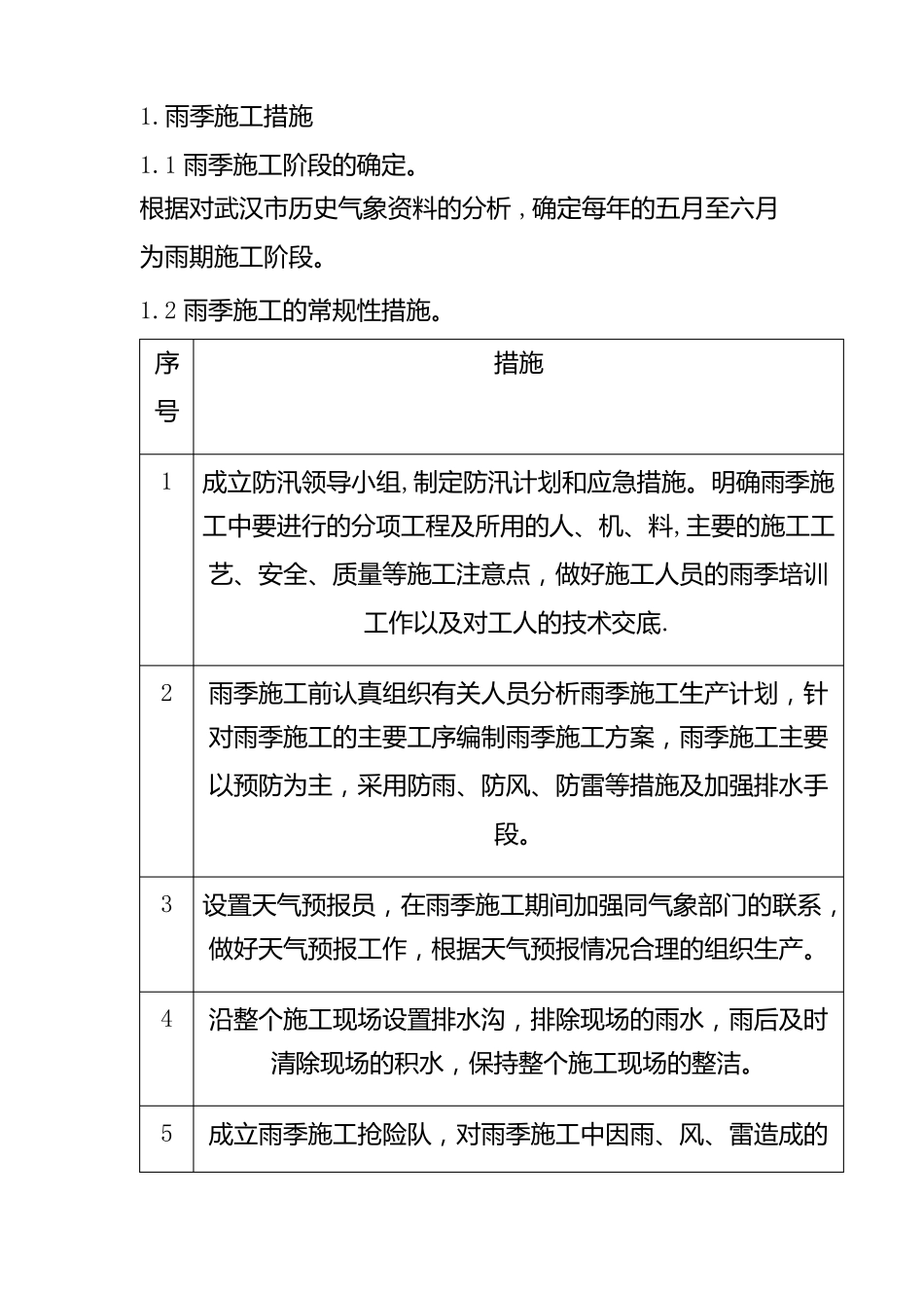 雨季高温冬季施工措施_第1页