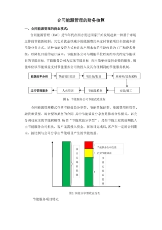 合同能源管理的业务模式及财务核算