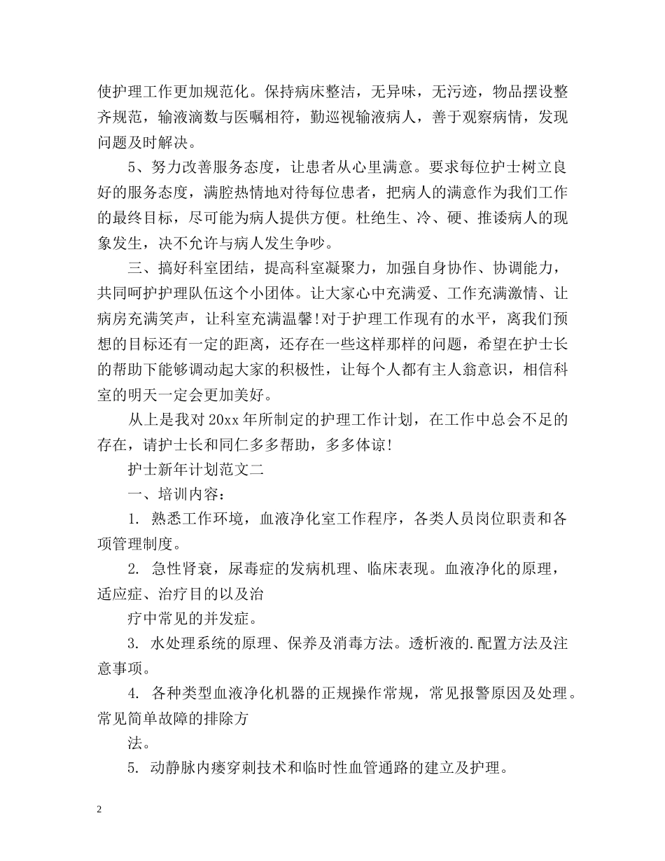 护士新年计划 (2) _第2页
