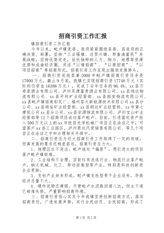 招商引资工作汇报 (16)