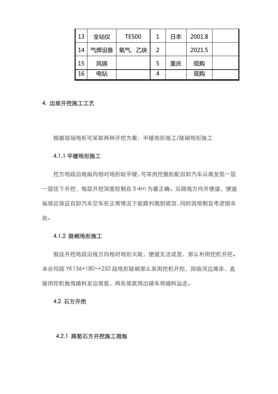 边坡锚杆框架梁施工方案1_第1页