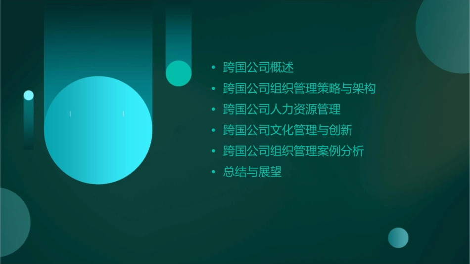 跨国公司组织管理案例课件_第2页