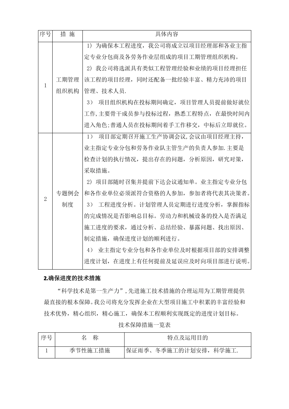 工程进度及资源配备计划与措施_第3页