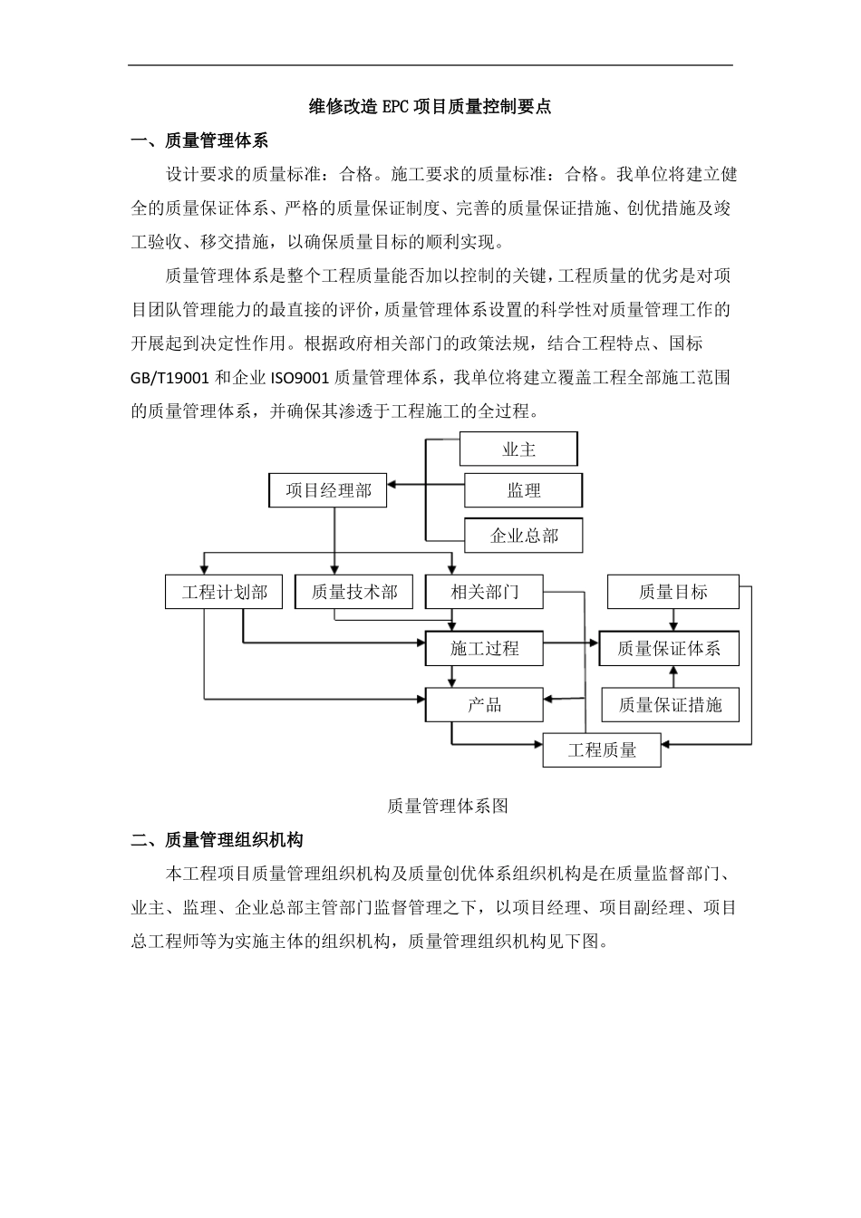维修改造EPC项目质量控制要点_第1页