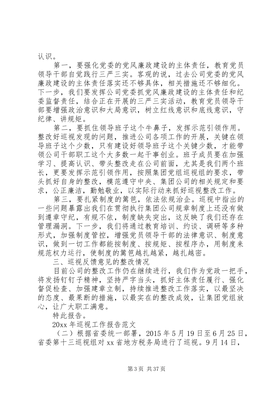 巡视巡察工作调研报告_第3页