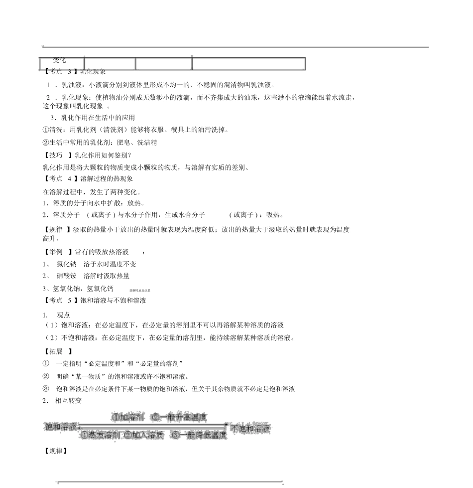 初三化学溶液知识点总结_第3页