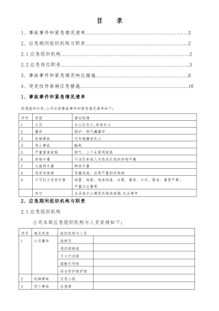 突发事件应急处理措施