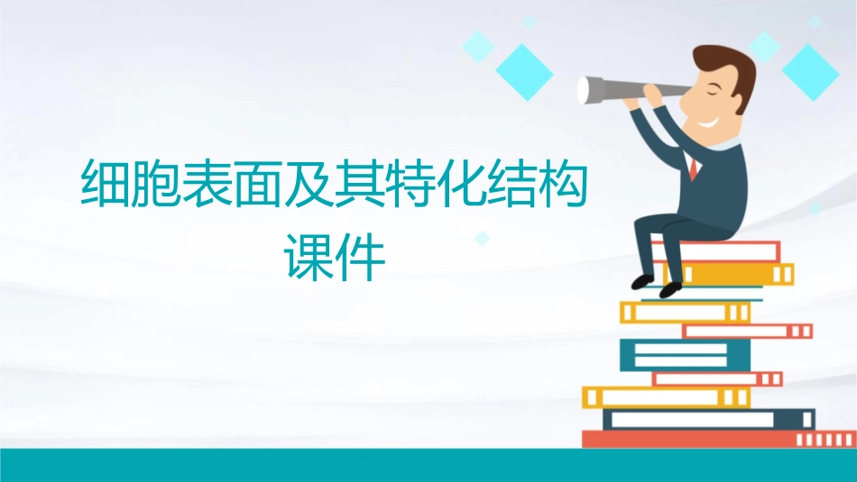 细胞表面及其特化结构课件_第1页