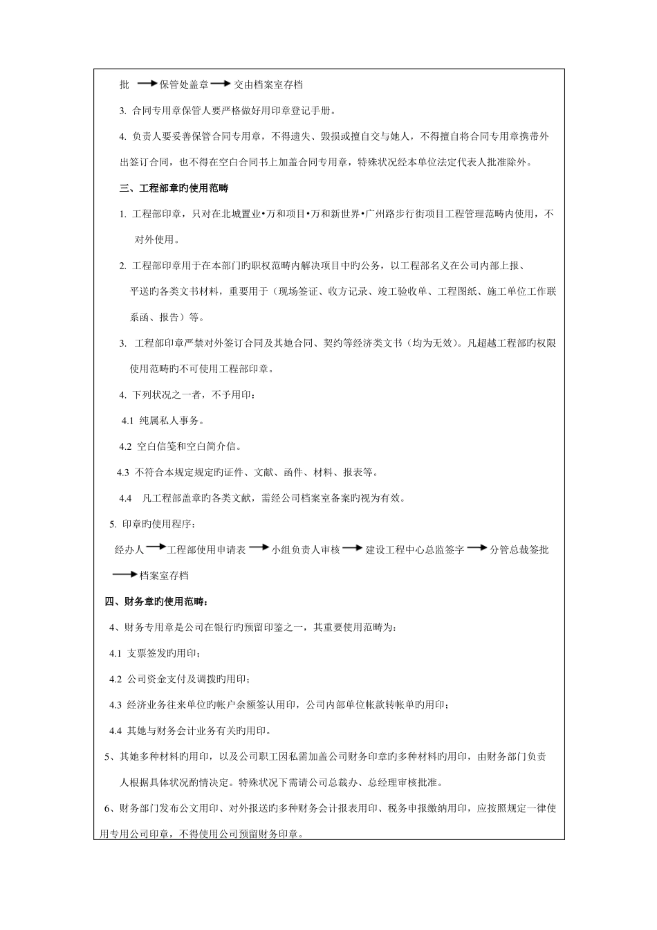 档案管理印章管理制度_第2页