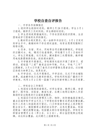 学校自查自评报告 (13)