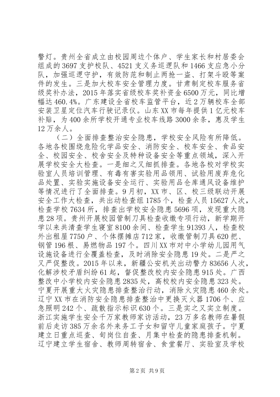 学校校园欺凌专项治理自查报告_第2页