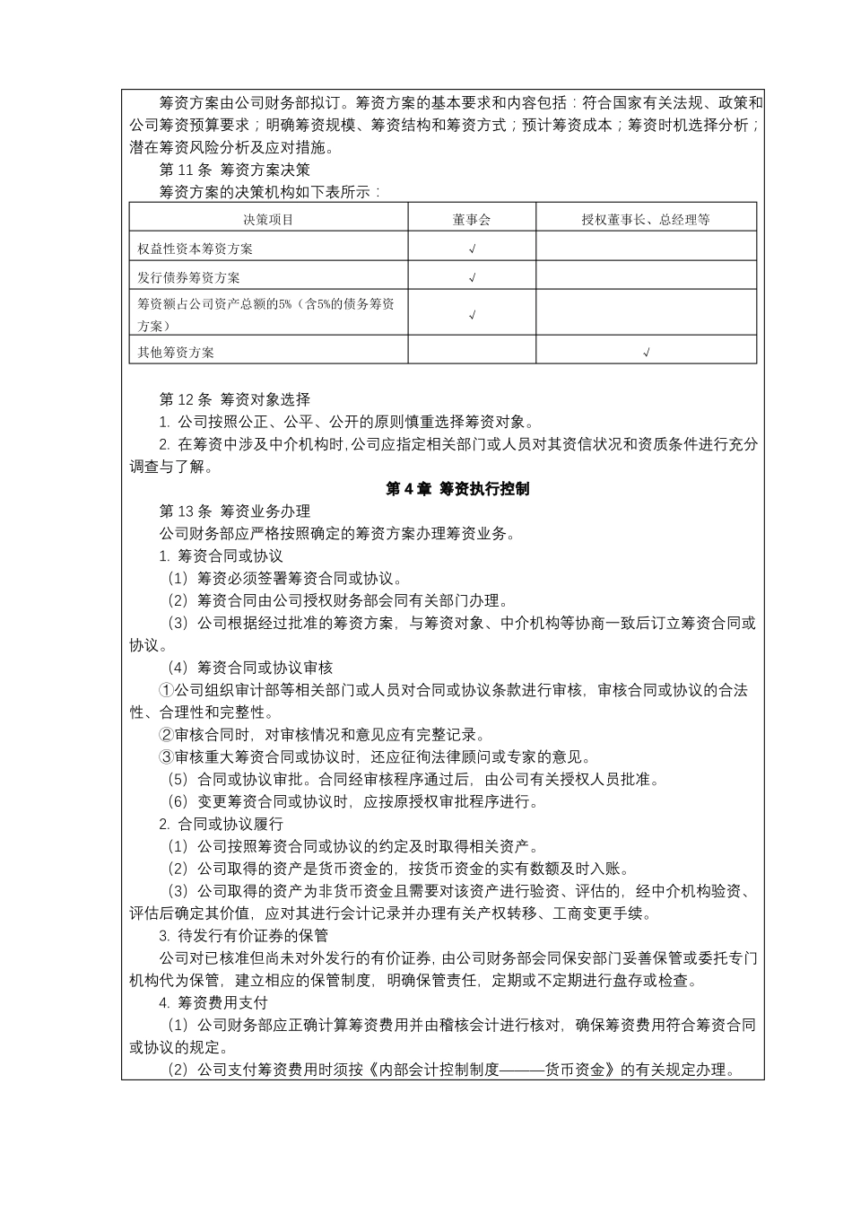 筹资内部控制制度_第3页