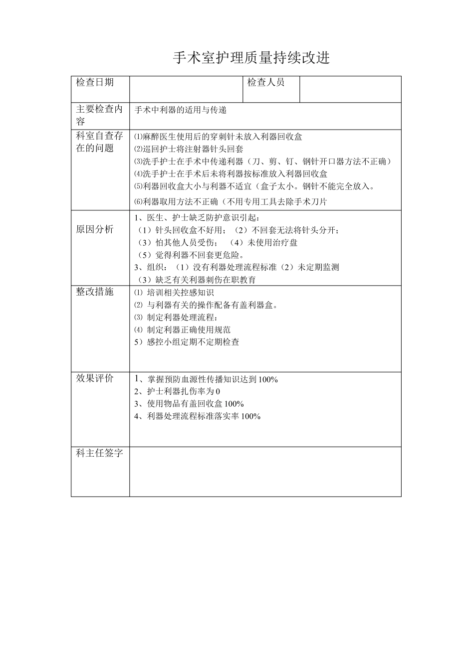 手术室护理质控记录_第2页