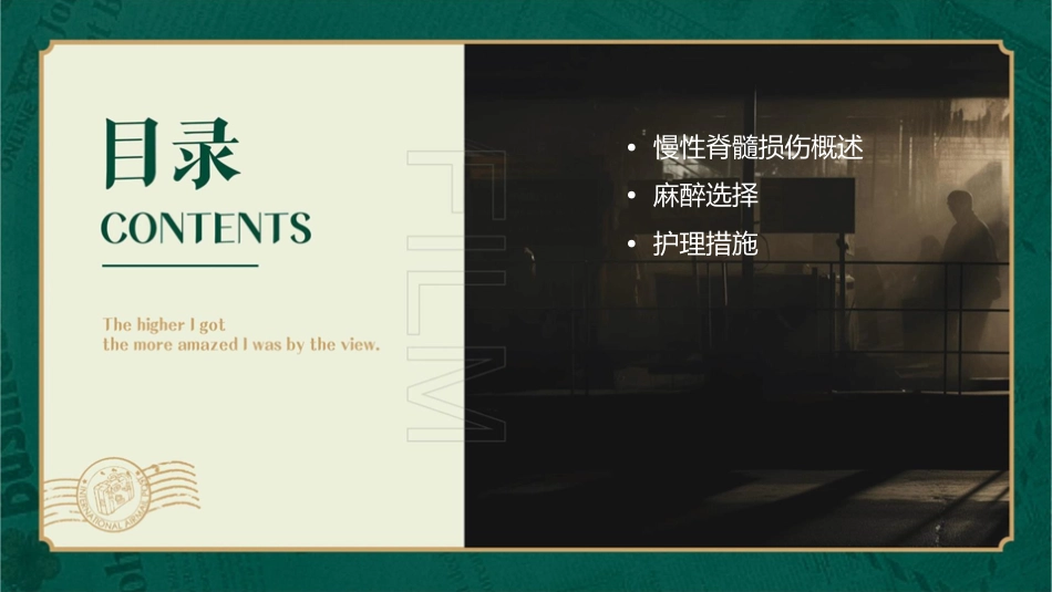 慢性脊髓损伤成人病人麻醉选择护理课件_第2页