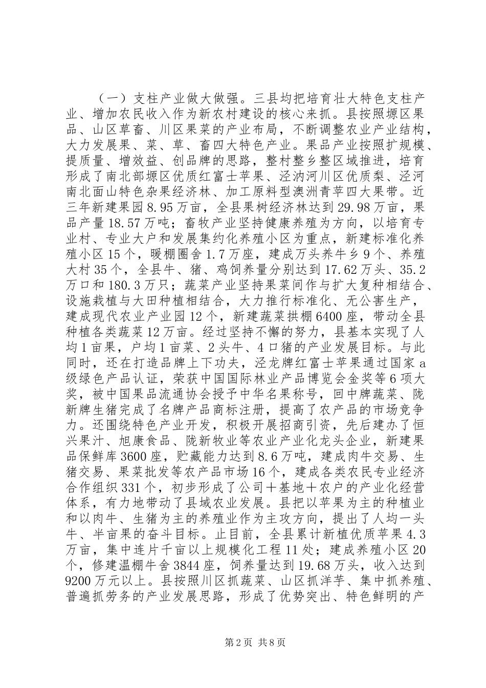 学习新农村建设考察报告_第2页