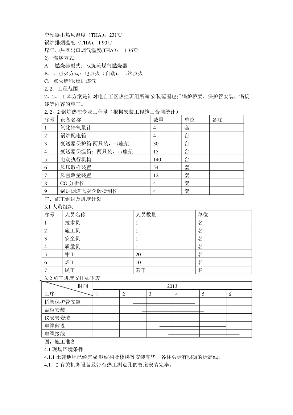 锅炉热控安装施工方案_第2页