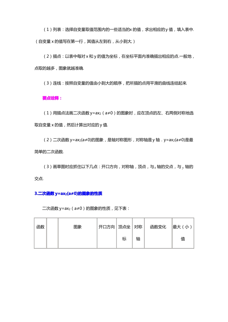 二次函数的图象与性质重点题型-提高_第2页