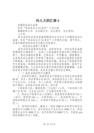 向人大的汇报4