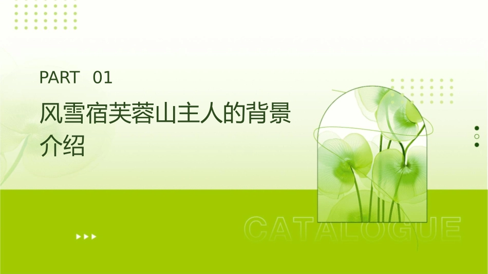 风雪宿芙蓉山主人课件_第3页
