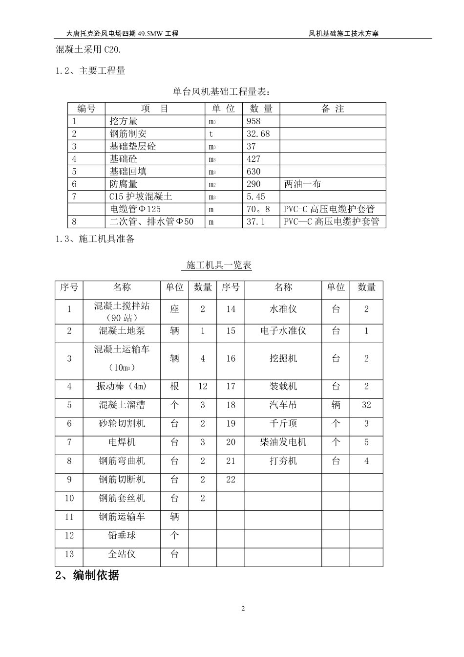 风机基础施工技术措施_第3页