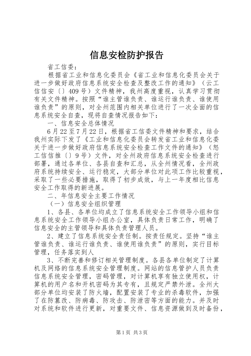 信息安检防护报告_第1页