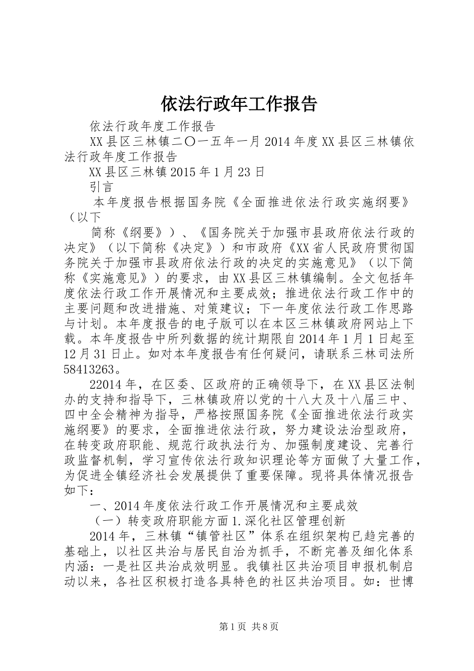 依法行政年工作报告_第1页