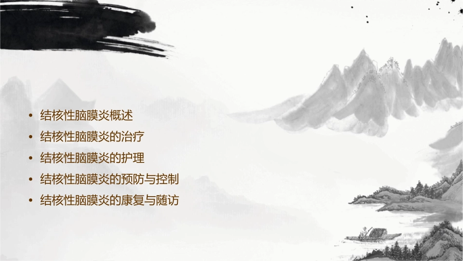 结核性脑膜炎教学护理课件_第2页