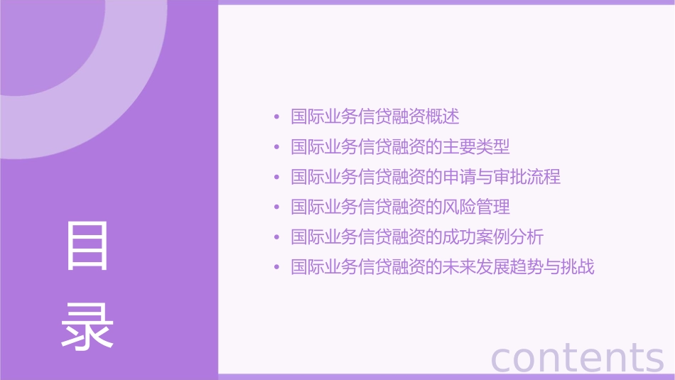 银行国际业务信贷融资课件_第2页