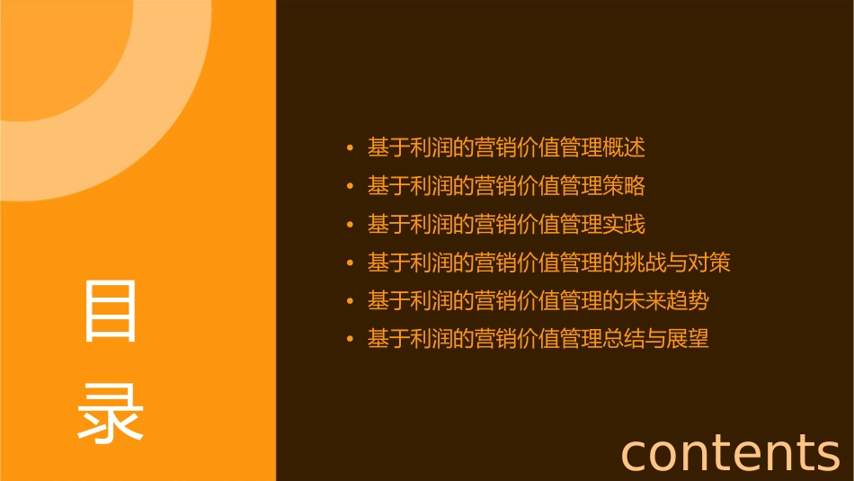 某公司基于利润的营销价值管理课件_第2页