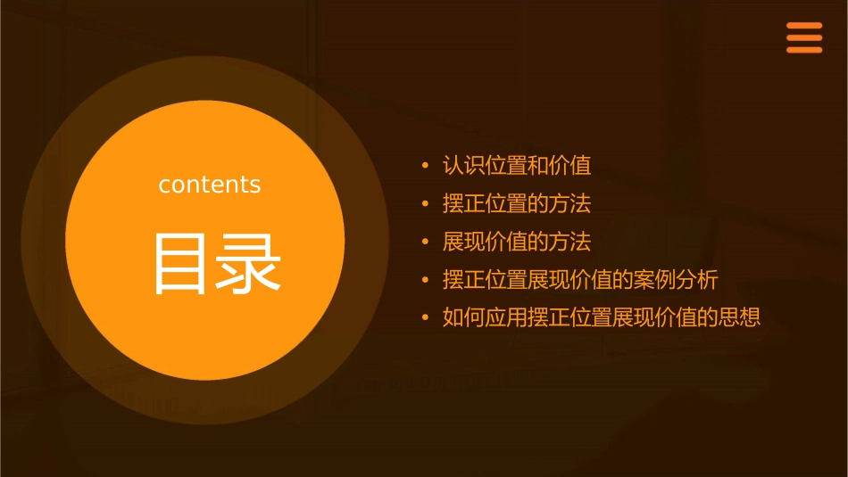 摆正位置展现价值课件_第2页