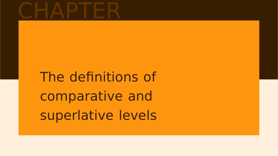 英语比较级和最高级用法讲解通用课件_第3页