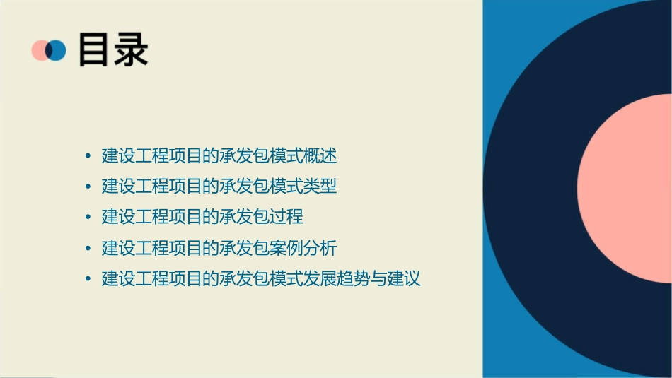 建设工程项目的承发包模式课件_第2页