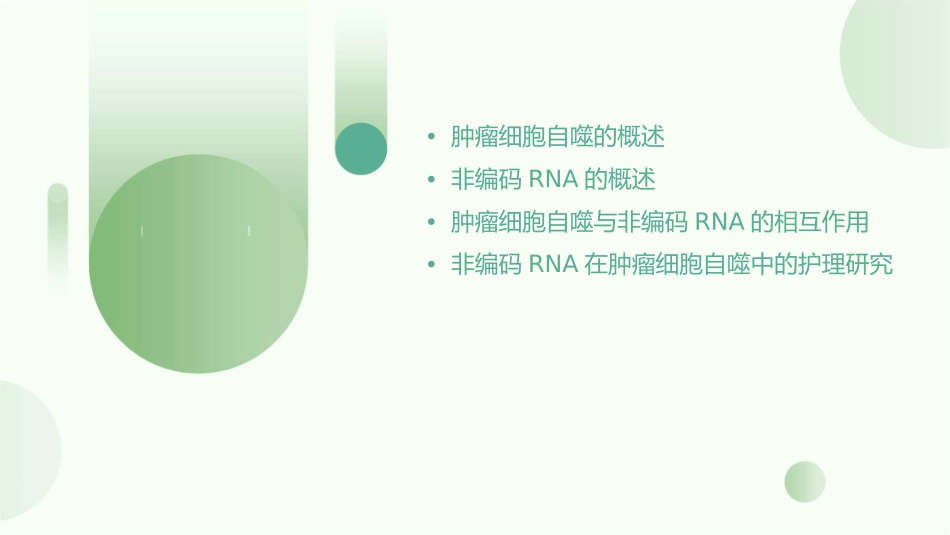 肿瘤细胞自噬的调控机制与非编码RNA的护理研究_第2页