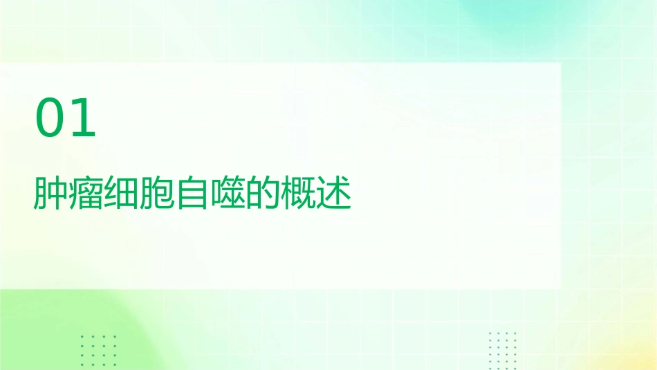 肿瘤细胞自噬的调控机制与非编码RNA的护理研究_第3页
