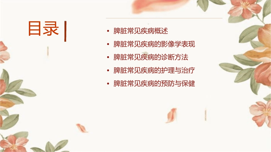 脾脏常见病影像表现诊断护理课件_第2页
