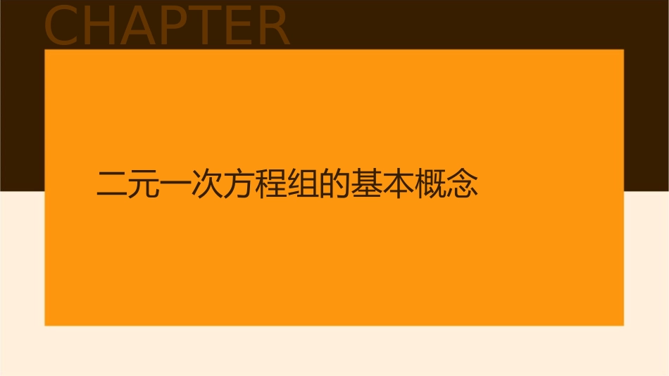认识二元一次方程组(公开课)课件_第3页